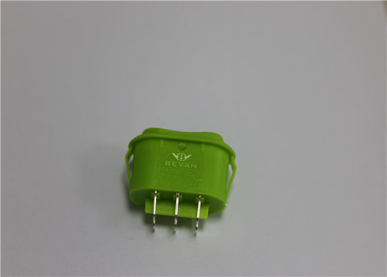 타원형 모양 방수 소형 로커 스위치, 녹색 로커 스위치 10a 250v