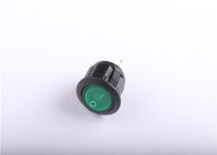 10000 주기 전기 생활을 가진 녹색 LED 가벼운 작은 로커 스위치